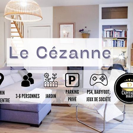 Le Cezanne - Jardin - Parking - Babyfoot - Centre-Ville Troyes Exteriér fotografie